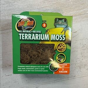 Zoo Med Terrarium Moss All Natural No Dyes Size Small 5 Gallon